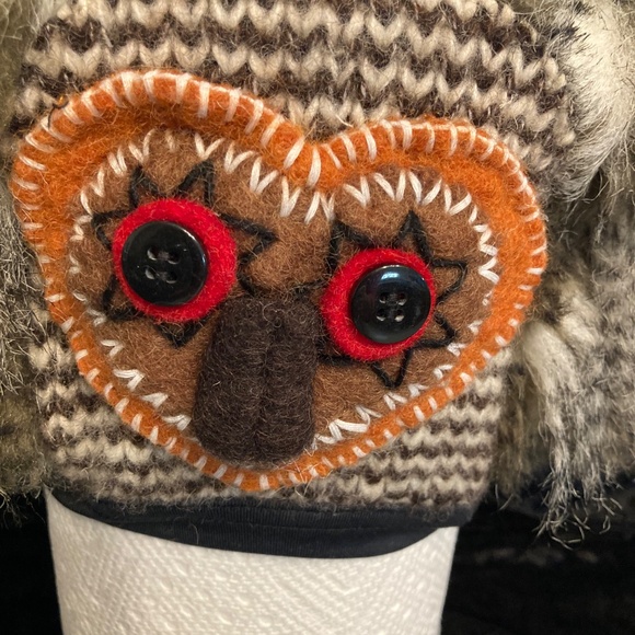 Knitwits owl hat adjustable  DARLING! - Picture 2 of 7